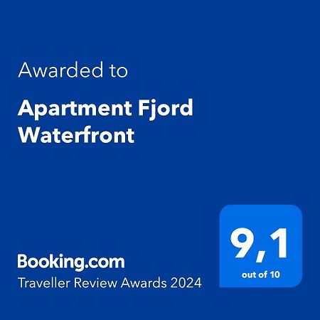 Apartment Fjord Waterfront Kotor Exteriér fotografie